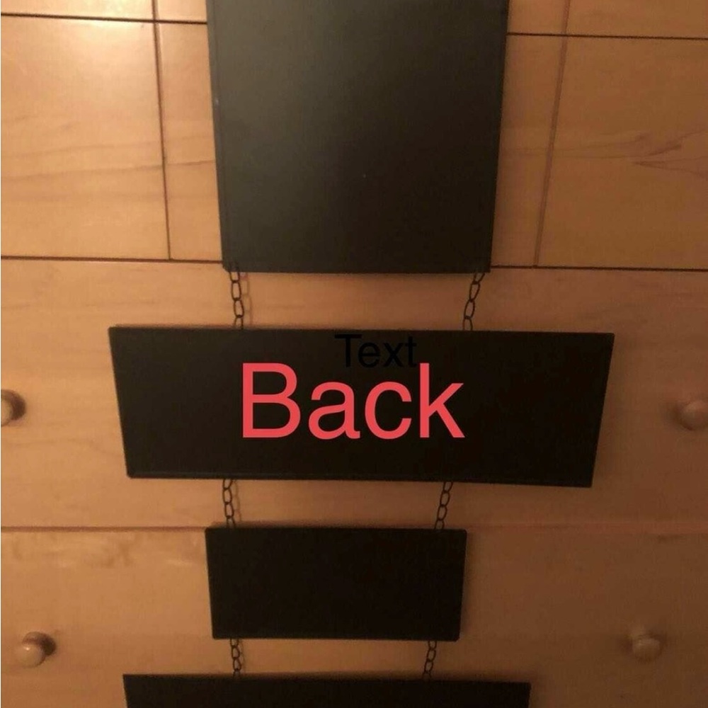 Rustic Multicolor Wall Sign - Picture 5 of 5